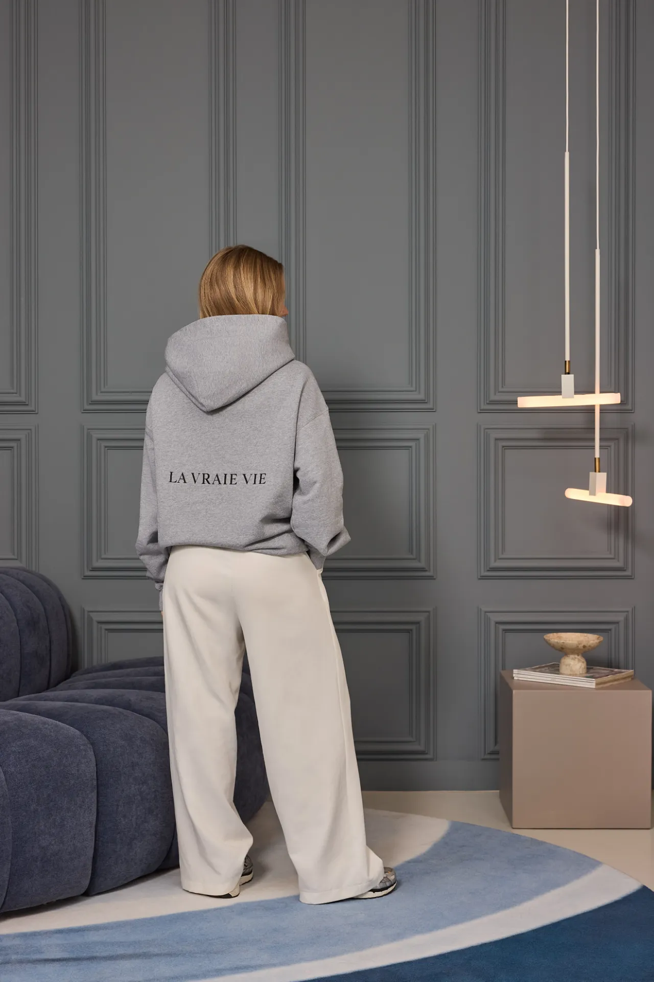 Soft Grey Hoodie (S)
